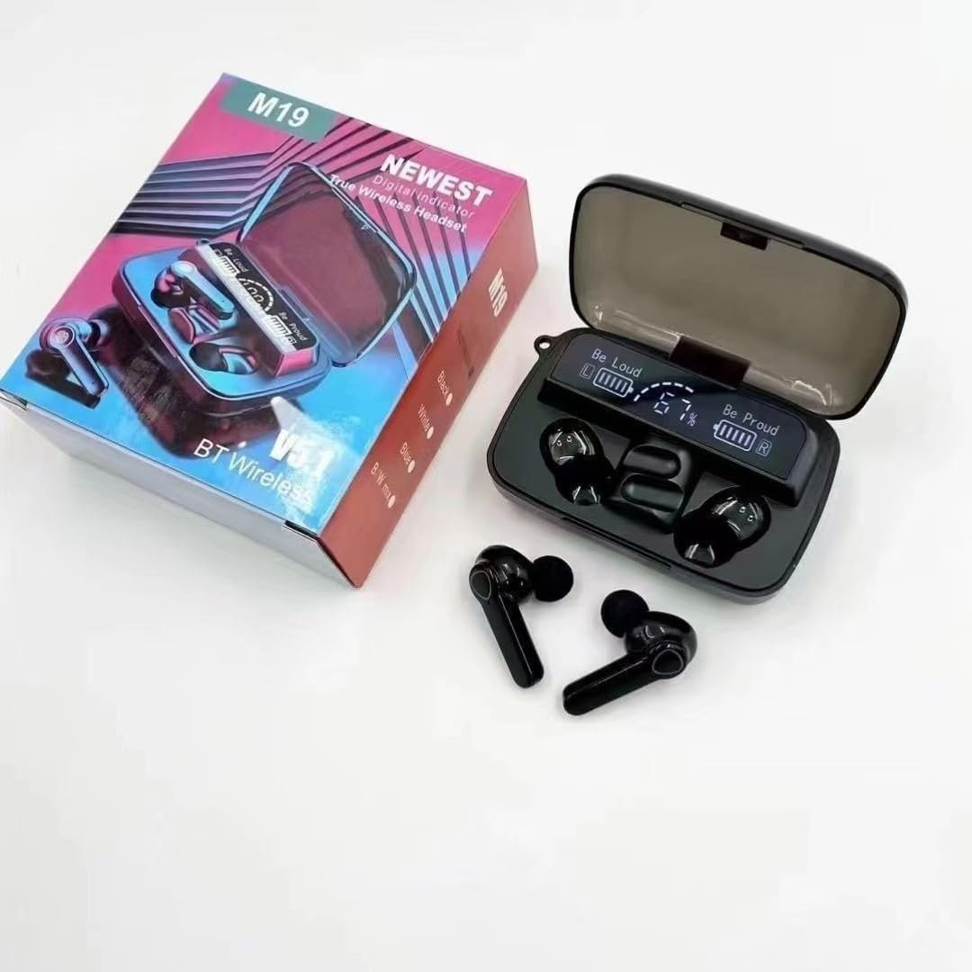 M19 Touch 5.1 LED Display Bluetooth Speaker | M19 টাচ ৫.১ এলইডি ডিসপ্লে ব্লুটুথ স্পিকার - Image 4