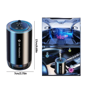 Smart Car Air Freshener Aroma Diffuser – Automatic Car Fragrance Diffuser  |  স্মার্ট কার এয়ার ফ্রেশনার অ্যারোমা ডিফিউজার – অটোমেটিক গাড়ি ফ্রেগরেন্স ডিফিউজার