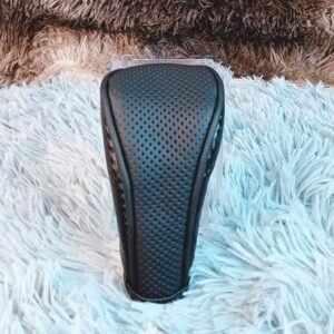Leather Car Gear Knob Cover–Comfortable Grip & Stylish Design–High-quality Gear Knob Cover for Car  |  লেদার কার গিয়ার নোব কভার–আরামদায়ক গ্রিপ ও স্টাইলিশ ডিজাইন–গাড়ির জন্য উচ্চমানের গিয়ার নব কভার