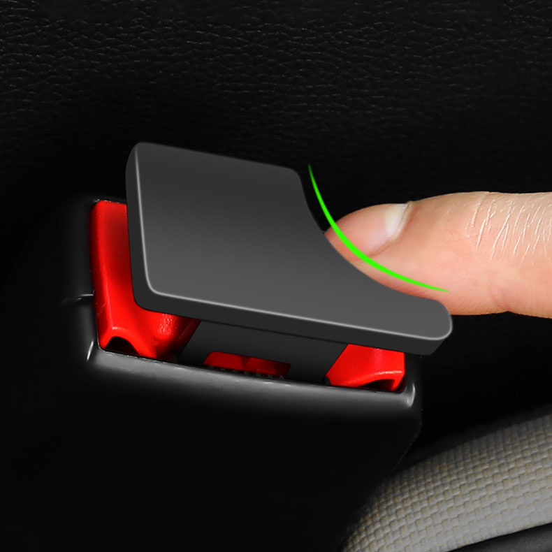 Premium Car Seat Belt Buckle Cover – Compact & Delicate Metal Protector | প্রিমিয়াম কার সিট বেল্ট বাকল কভার – কমপ্যাক্ট ও ডেলিকেট মেটাল প্রটেক্টর - Image 3