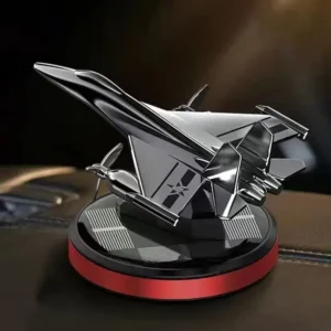 Solar Powered Fighter Jet Aircraft Car Air Freshener & Dashboard Ornament - Aircraft Interior Decor   |   সোলার পাওয়ার্ড ফাইটার জেট এয়ারক্রাফট কার এয়ার ফ্রেশনার ও ড্যাশবোর্ড অর্নামেন্ট