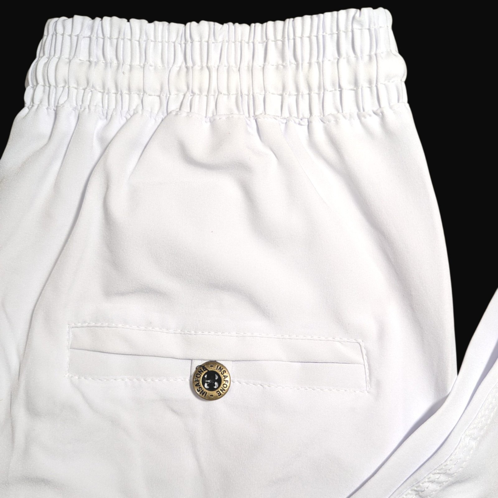 Premium White Pant Cutting Micro Stretch Pajama for Men – Smart Slim Fit Trouser | প্যান্ট কাটিং মাইক্রো স্ট্রেচ পায়জামা (সাদা) – প্রিমিয়াম স্মার্ট ফিট মেনস প্যান্ট - Image 4