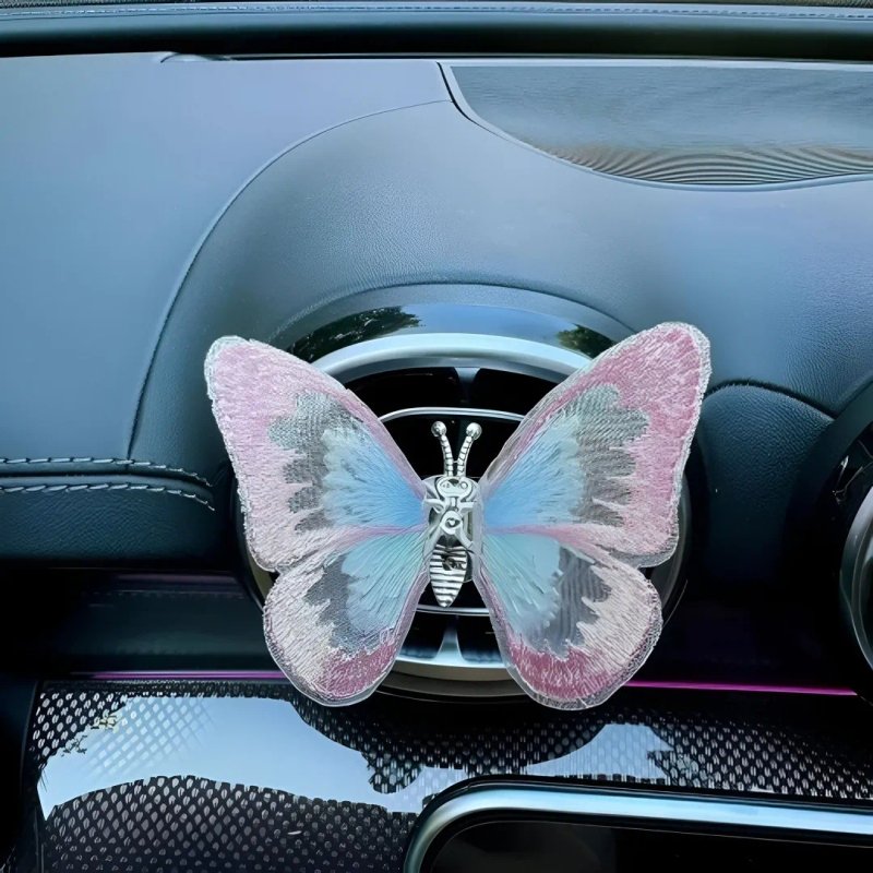 Car Air Vent Butterfly Decoration | Dashboard Butterfly Ornament | কার এয়ার ভেন্ট বাটারফ্লাই ডেকোরেশন | ড্যাশবোর্ড বাটারফ্লাই শোপিস - Image 5