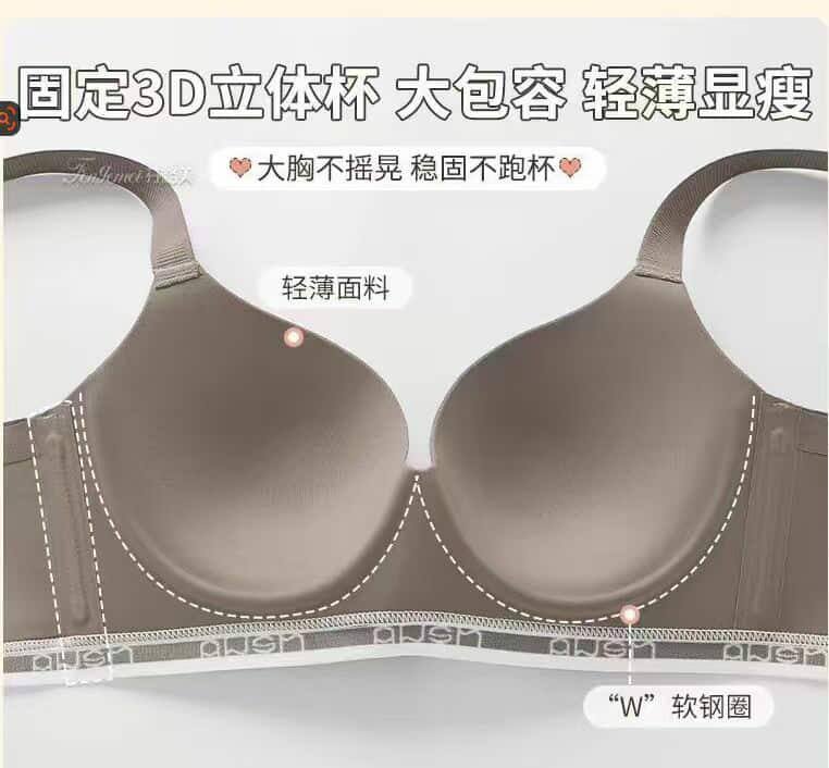 Women’s Seamless Push-Up Bra | Wireless Soft Padded Comfort Bra for Daily Use | নারীদের সিমলেস পুশ-আপ ব্রা | ওয়্যারলেস সফট প্যাডেড আরামদায়ক ডেইলি ব্রা - Image 3