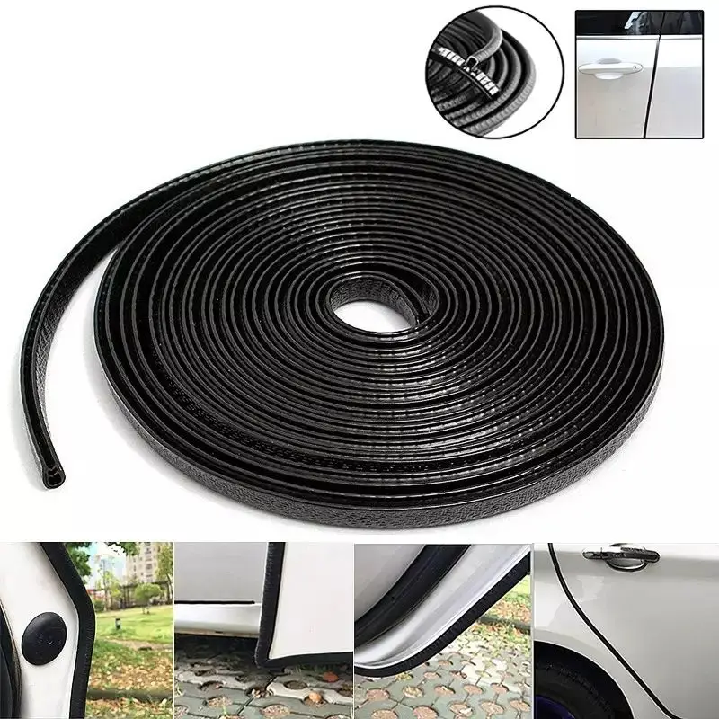 5 Meter Universal Car Door Edge Guard Protector Strip – Anti Scratch Trim Molding | ৫ মিটার ইউনিভার্সাল কার ডোর এজ গার্ড প্রটেক্টর স্ট্রিপ – অ্যান্টি স্ক্র্যাচ ট্রিম - Image 4
