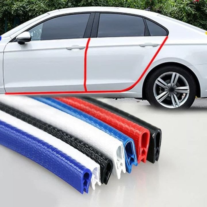 5 Meter Universal Car Door Edge Guard Protector Strip – Anti Scratch Trim Molding | ৫ মিটার ইউনিভার্সাল কার ডোর এজ গার্ড প্রটেক্টর স্ট্রিপ – অ্যান্টি স্ক্র্যাচ ট্রিম - Image 2