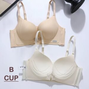 B Cup Padded Seamless Bra – Front Hook Comfortable Women’s Bra   |   বি কাপ প্যাডেড সিমলেস ব্রা – ফ্রন্ট হুক কমফোর্টেবল লেডিস ব্রা
