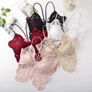 Butterfly Lace Bralette for Women – Stylish Wireless Fancy Bra | বাটারফ্লাই লেস ব্রালেট – স্টাইলিশ ওয়্যারলেস ফ্যান্সি ব্রা