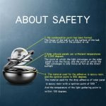 Double Ring Solar with Crystal Ball Car Perfume Diffuser | - Image 5