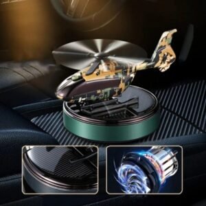 Solar Powered Helicopter Car Air Freshener – Rotating Dashboard Fragrance & Perfume Diffuser   |   সোলার পাওয়ার হেলিকপ্টার কার এয়ার ফ্রেশনার – ড্যাশবোর্ড সুগন্ধ ও ঘূর্ণায়মান পারফিউম ডিফিউজার
