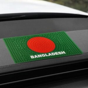 Bangladesh Flag Anti-Slip Car Dashboard Mat – Non-Slip Phone & Accessories Holder | বাংলাদেশ ফ্ল্যাগ অ্যান্টি-স্লিপ কার ড্যাশবোর্ড ম্যাট – নন-স্লিপ ফোন ও এক্সেসরিজ হোল্ডার