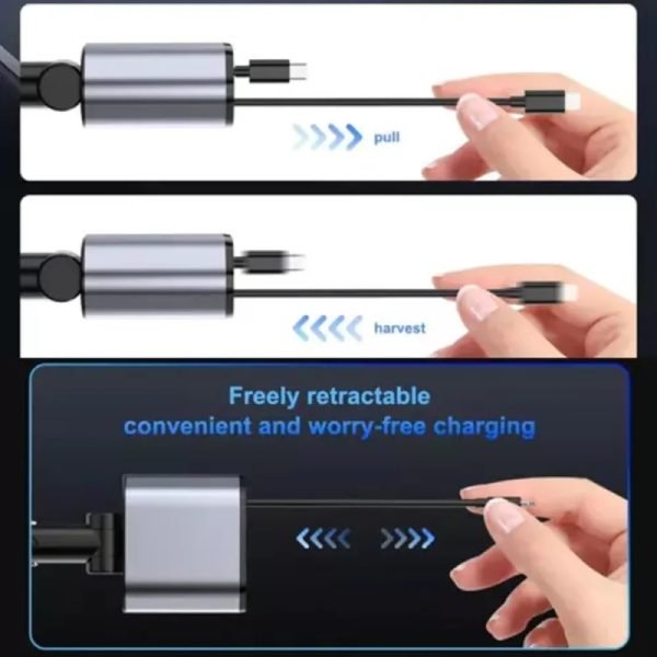 Fast Car USB Charger 3A Output - Dual Port (USB-A + USB-C) - 12/24V Cigarette Lighter Adapter | 3A আউটপুট কার USB চার্জার – ডুয়াল পোর্ট (USB-A ও USB-C) – 12/24V গাড়ির জন্য - Image 7