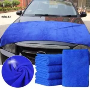 Premium Microfiber Car Cleaning Cloths – Ultra-Absorbent Scratch-Free Towels (Pack of Multi Colors) | প্রিমিয়াম মাইক্রোফাইবার গাড়ি ক্লিনিং কাপড় – উচ্চ শোষণ ও স্ক্র্যাচ-ফ্রি তোয়ালে (বহরঙ প্যাক)
