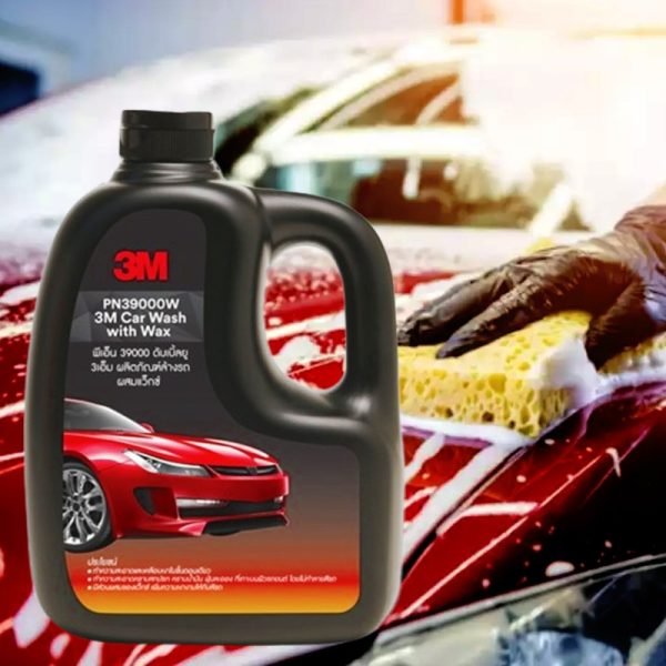 3M PN39000W Car Wash With Wax 1L – Premium Car Shampoo & Shine Boost | 3M PN39000W কার ওয়াশ উইথ ওয়্যাক্স 1L – প্রিমিয়াম গাড়ি শ্যাম্পু ও শাইন বুস্ট - Image 2