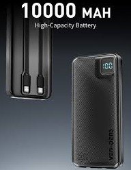 VEN-DENS 20000mAh Fast Charging Power Bank with LED Display – Model VD-PB061 | VEN-DENS 20000mAh ফাস্ট চার্জিং পাওয়ার ব্যাংক ডিজিটাল ডিসপ্লে সহ (VD-PB061) - Image 2