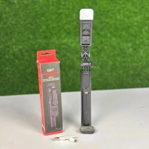 Q07 Bluetooth Selfie Stick Tripod with Wireless Remote Control | Q07 Bluetooth Selfie Stick Tripod with Wireless Remote – মোবাইল সেলফি স্টিক ও ট্রাইপড