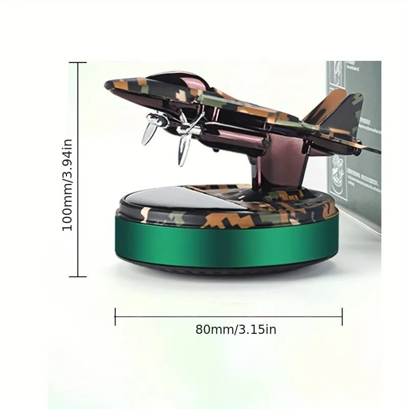 Military Flying Spinner Airplane Toy – 360° Rotating Induction Aircraft with LED Light | মিলিটারি ফ্লাইং স্পিনার এয়ারপ্লেন টয় – ৩৬০° ঘূর্ণন ইন্ডাকশন বিমান খেলনা (LED লাইটসহ) - Image 8