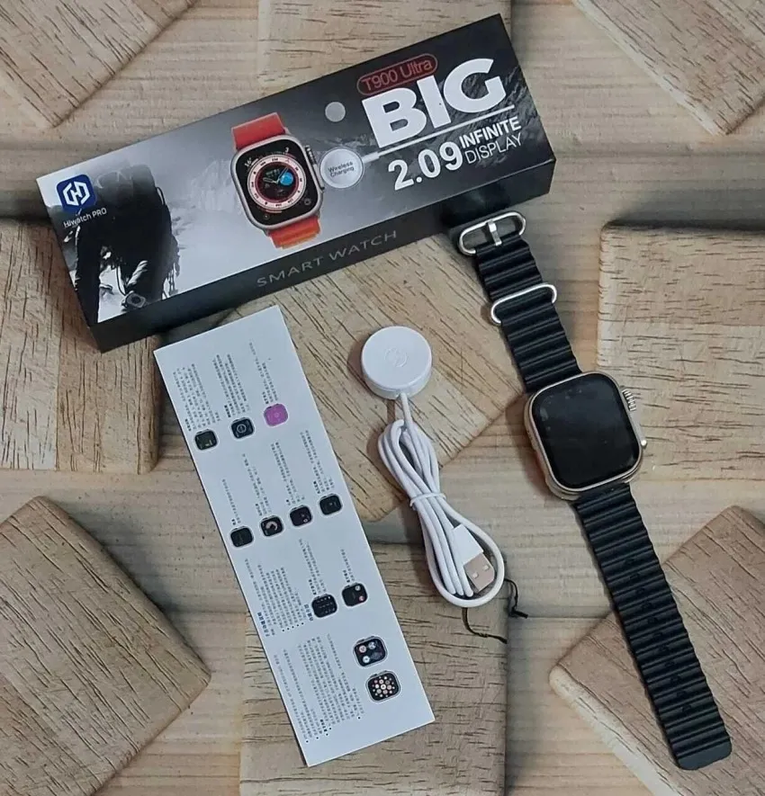 T900 Ultra Smart Watch – 2.09” BIG Infinite Display, Bluetooth Calling Smartwatch | T900 আল্ট্রা স্মার্ট ওয়াচ - 2.09” বিগ ইনফিনিট ডিসপ্লে, ব্লুটুথ কলিং স্মার্টওয়াচ - Image 6