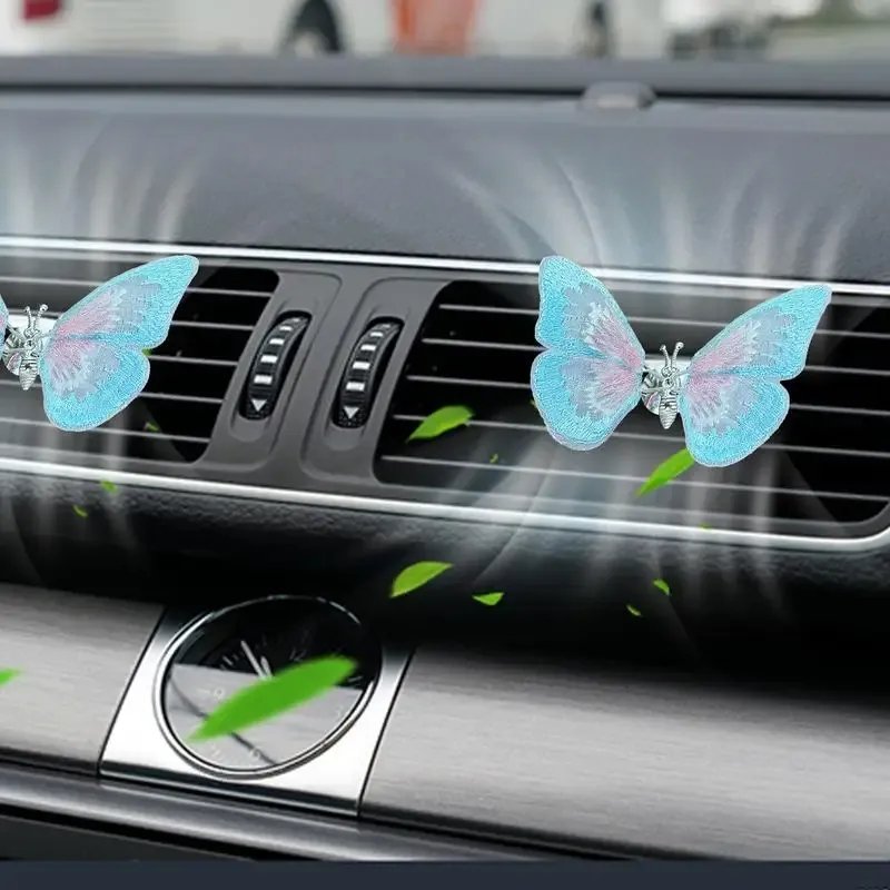 Car Air Vent Butterfly Decoration | Dashboard Butterfly Ornament | কার এয়ার ভেন্ট বাটারফ্লাই ডেকোরেশন | ড্যাশবোর্ড বাটারফ্লাই শোপিস - Image 7