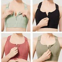 Women’s Front Zip Sports Bra – High Support Workout & Yoga Bra   |   ফ্রন্ট জিপ স্পোর্টস ব্রা – হাই সাপোর্ট কমফোর্টেবল জিম ও যোগা ব্রা