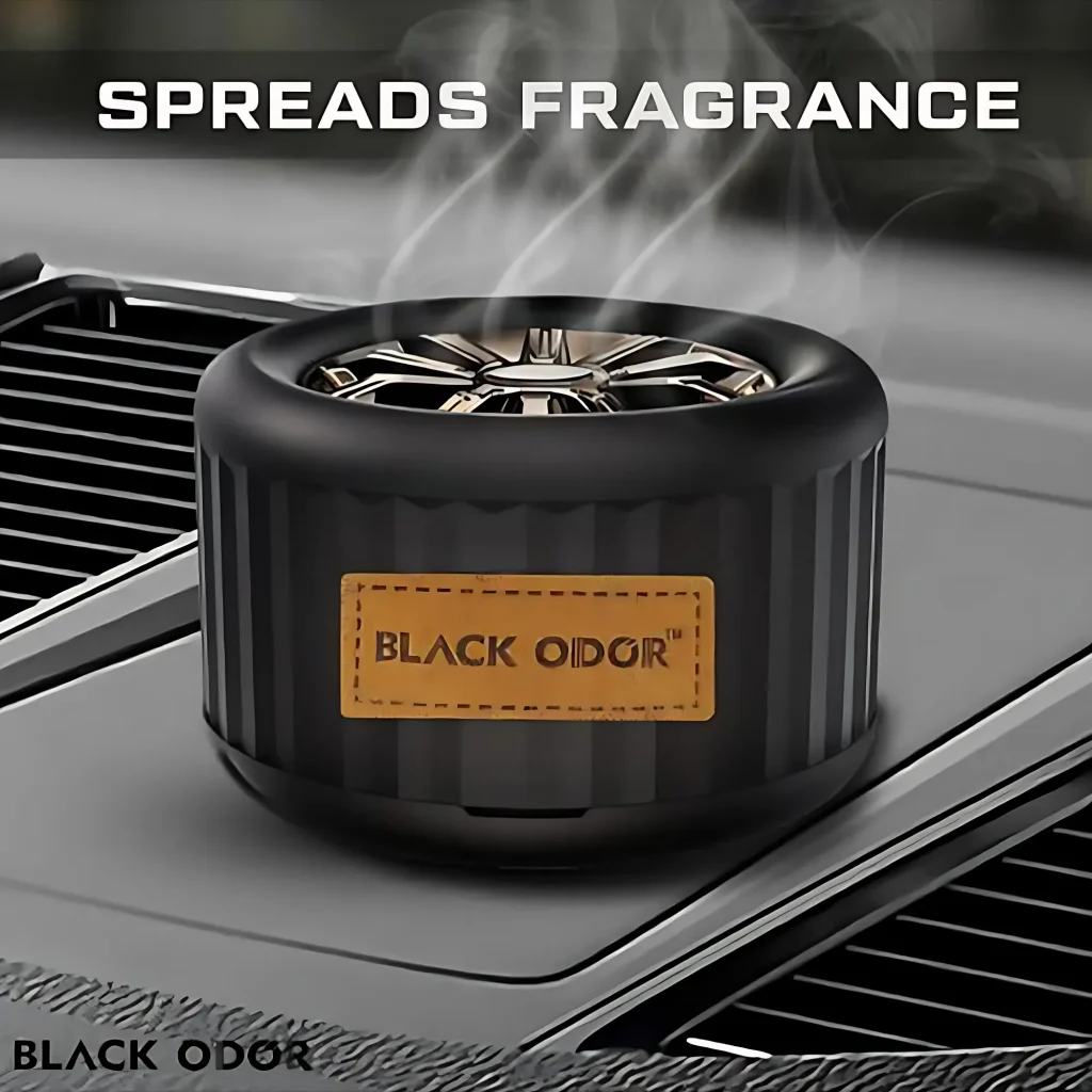 Black Odor Car Dashboard Air Freshener | Long Lasting Car Perfume | ব্ল্যাক ওডর কার ড্যাশবোর্ড এয়ার ফ্রেশনার | লং লাস্টিং কার পারফিউম