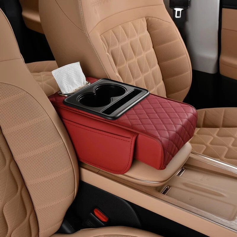 Universal Car Seat Armrest Cushion with Storage Box & Cup Holder – Premium Center Console Arm Support | ইউনিভার্সাল কার সিট আর্মরেস্ট কুশন স্টোরেজ বক্স ও কাপ হোল্ডারসহ – প্রিমিয়াম সেন্টার কনসোল সাপোর্ট - Image 6