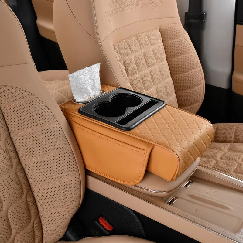 Universal Car Seat Armrest Cushion with Storage Box & Cup Holder – Premium Center Console Arm Support | ইউনিভার্সাল কার সিট আর্মরেস্ট কুশন স্টোরেজ বক্স ও কাপ হোল্ডারসহ – প্রিমিয়াম সেন্টার কনসোল সাপোর্ট - Image 8