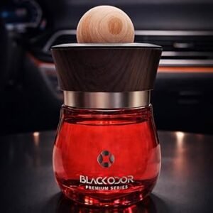 Premium Black Odor Car Perfume Diffuser with Wooden Cap – Long Lasting Air Freshener | প্রিমিয়াম Black Odor কার পারফিউম ডিফিউজার (Wooden Cap Air Freshener)
