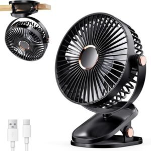 360° Adjustable Mini Clip Fan – Portable Rechargeable Desk & Car Fan | ৩৬০° অ্যাডজাস্টেবল মিনি ক্লিপ ফ্যান – পোর্টেবল রিচার্জেবল ডেস্ক ও কার ফ্যান