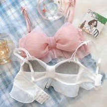 Cute Bow Knot Soft Padded Bra & Panty Set – Kawaii Style Lingerie for Women | কিউট বো নট সফট প্যাডেড ব্রা সেট – কাওয়াই স্টাইল গার্লস লিঞ্জেরি সেট - Image 3
