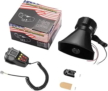 Siren 12V – 7 Tone Sound Horn | Car Siren Speaker | Emergency Alarm System