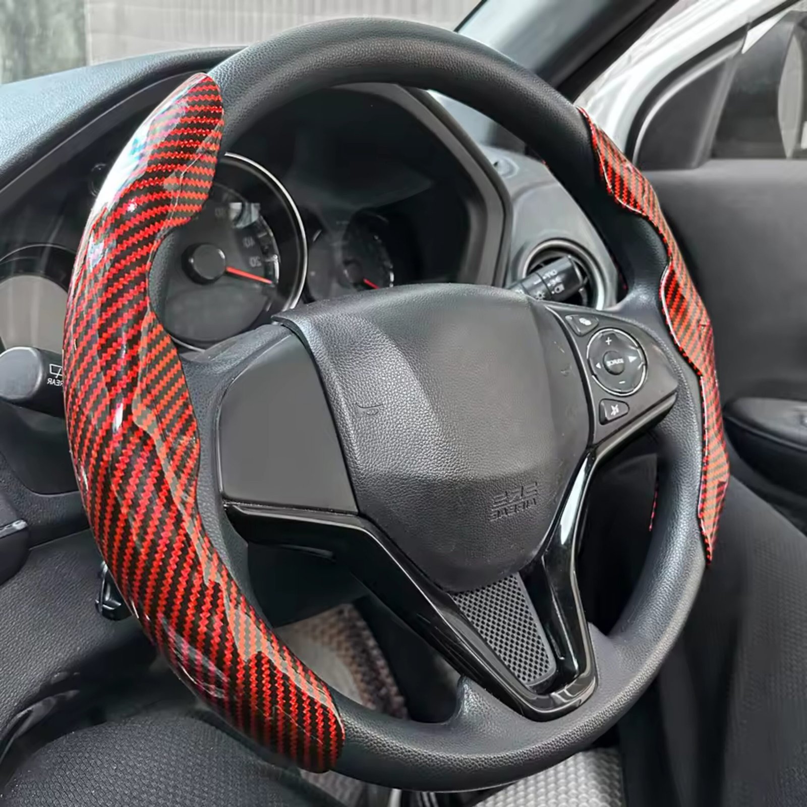 Two Part Wooden Steering Cover for Cars - Image 5