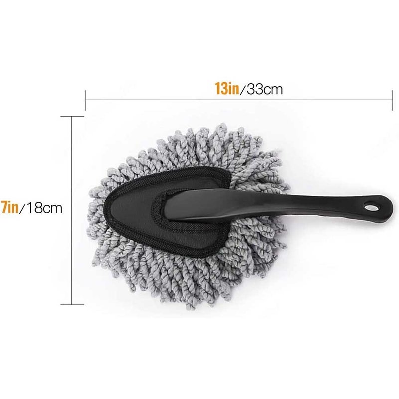 Small Microfiber Car Duster Super Soft Microfiber Car Dash Duster Interior Exterior Cleaning - Image 7