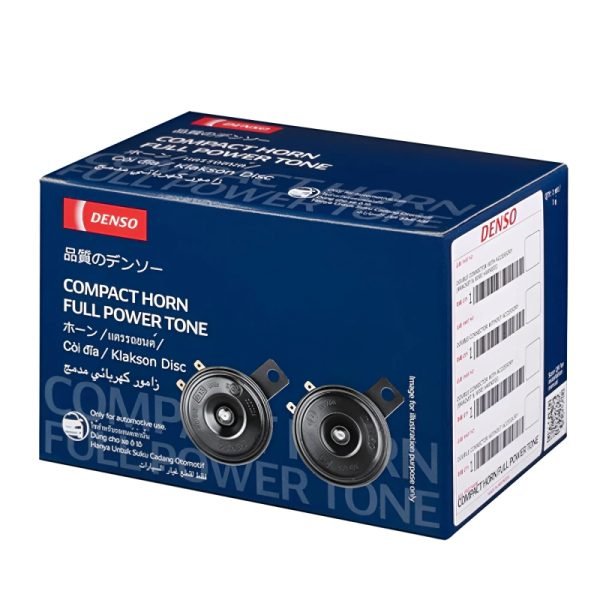 Genuine 12W Denso Compact Horn – Full Power Tone Ultimate Loud, Durable, and High-Performance Car and Bike Horn - Image 4