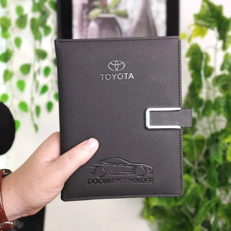 Premium Leather Car Document Holder Wallet – Vehicle Registration & Insurance Organizer Case | প্রিমিয়াম লেদার কার ডকুমেন্ট হোল্ডার ওয়ালেট – গাড়ির কাগজপত্র রাখার অর্গানাইজার কেস