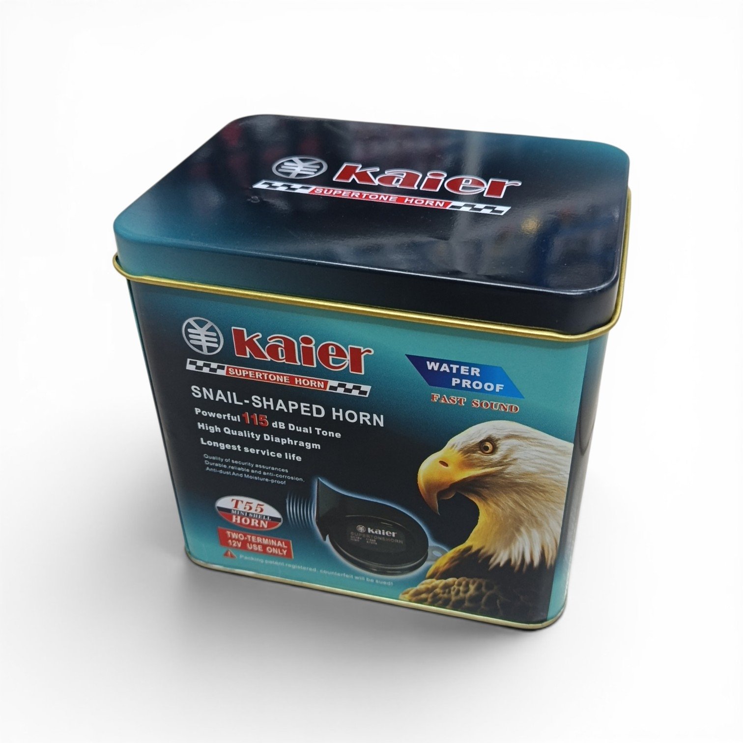 Kaier Supertone Snail-Shaped Horn – 115dB Powerful Waterproof Car Horn - Image 3