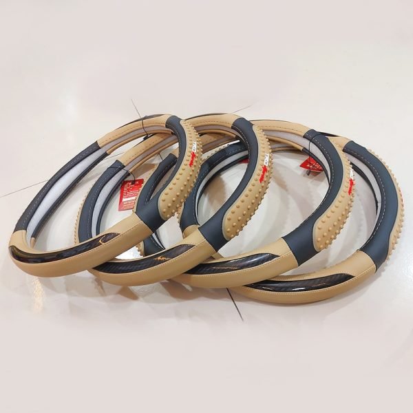 TRD Half Carbon Steering Cover – Premium Look and Comfort Drive - Image 4