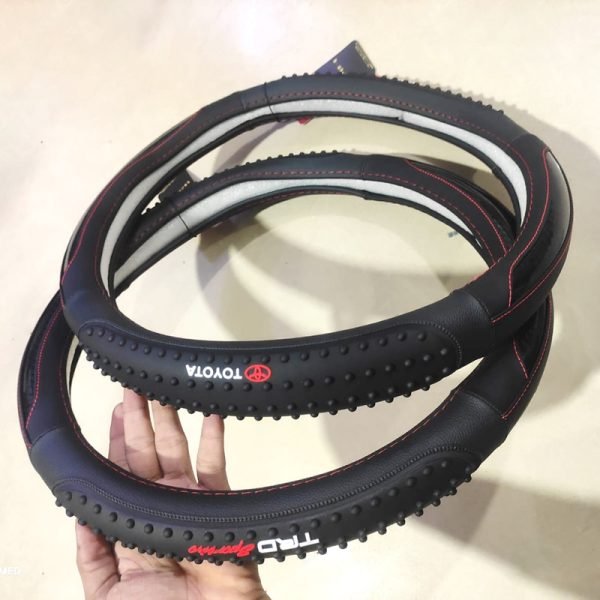 TRD Half Carbon Steering Cover – Premium Look and Comfort Drive - Image 3