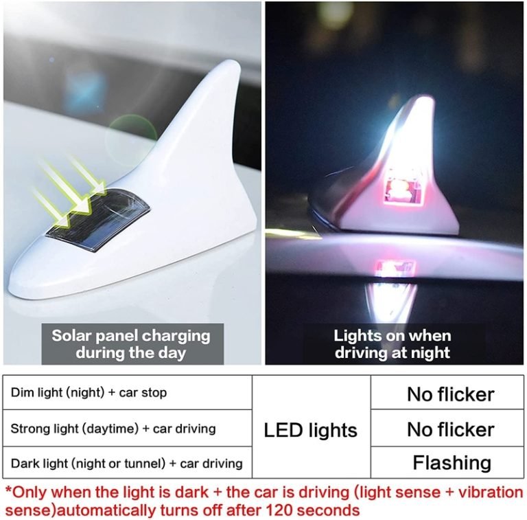 Car Solar Shark Fin Antenna – Aerodynamic, Stylish, and Signal-Boosting - Image 7