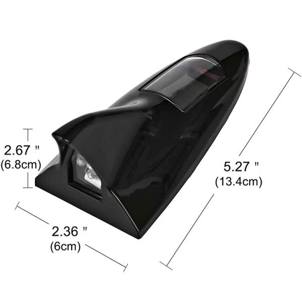 Car Solar Shark Fin Antenna – Aerodynamic, Stylish, and Signal-Boosting - Image 3