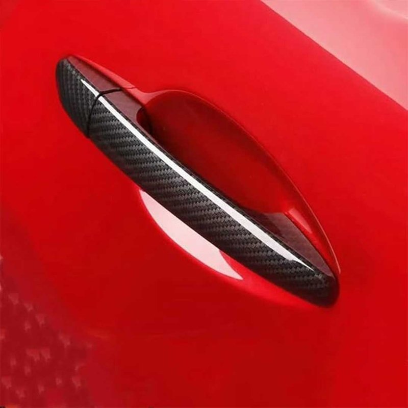 Premium Car Carbon Door Handle Cover – Stylish Protection and Sleek Design for Corolla Cross Car - Image 3