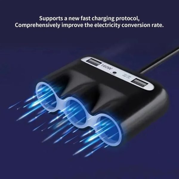 Sonogoo 3 Soccer Car fast Charger Auto Charging Port USB Car Solid Interface With Smart Chip Flat Design - Image 4