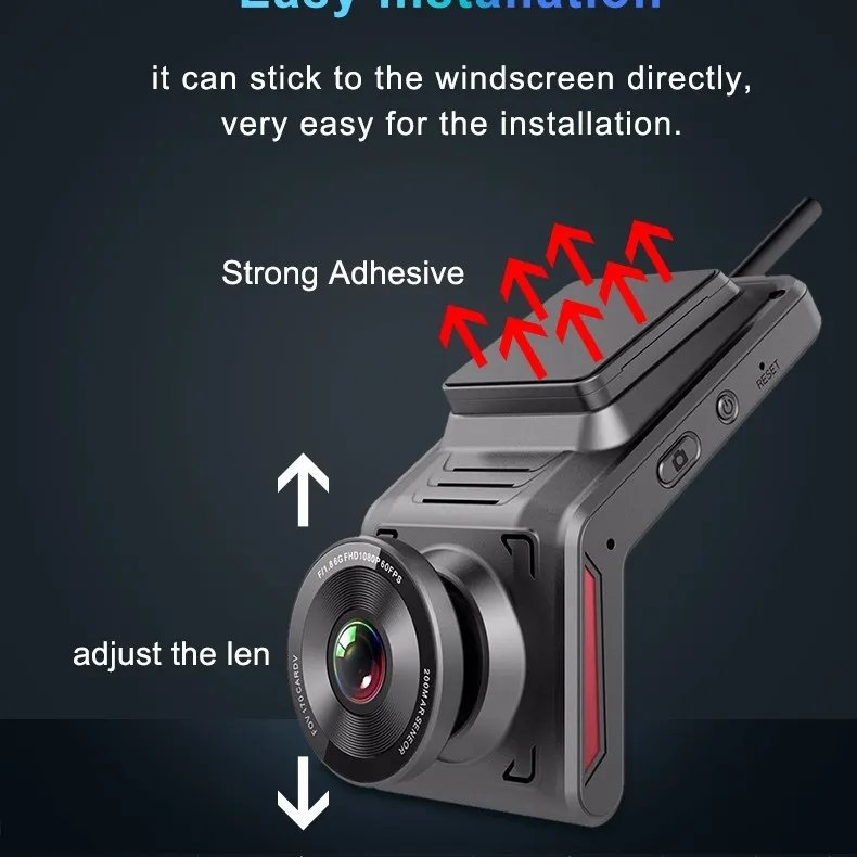 Smart Car 4G Dash Cam | FHD 1080P | Cloud Live Recording | Mobile App Control | 24/7 Remote Monitoring | WiFi Hotspot | GPS Tracker | G-Sensor | Dual Lens Front & Rear Camera - Image 6