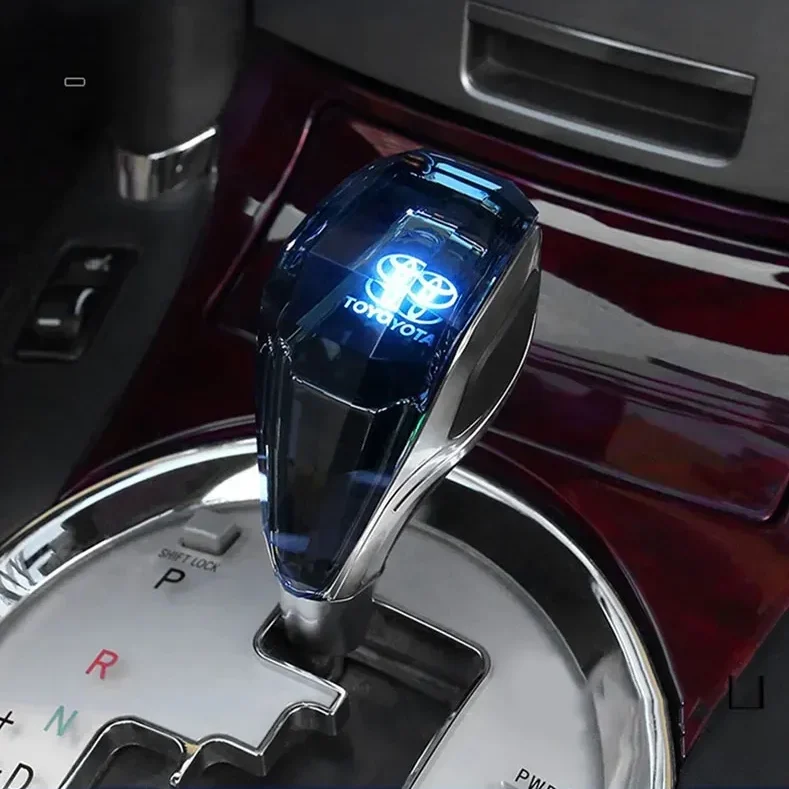 Crystal RGB Car Gear Shift Knob – Touch-Activated Multi-Color LED Light, Stylish and Illuminated Gear Knob for a Premium Look - Image 4