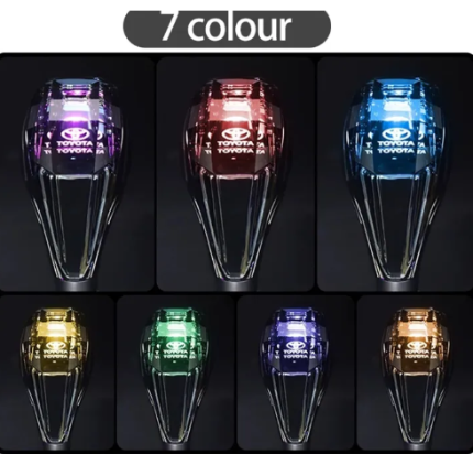 Crystal RGB Car Gear Shift Knob – Touch-Activated Multi-Color LED Light, Stylish and Illuminated Gear Knob for a Premium Look - Image 6