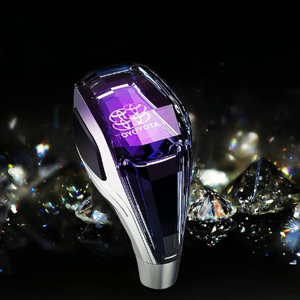 Crystal RGB Car Gear Shift Knob – Touch-Activated Multi-Color LED Light, Stylish and Illuminated Gear Knob for a Premium Look - Image 7