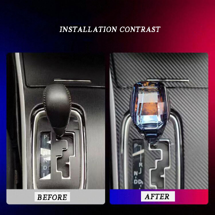 Crystal RGB Car Gear Shift Knob – Touch-Activated Multi-Color LED Light, Stylish and Illuminated Gear Knob for a Premium Look - Image 9