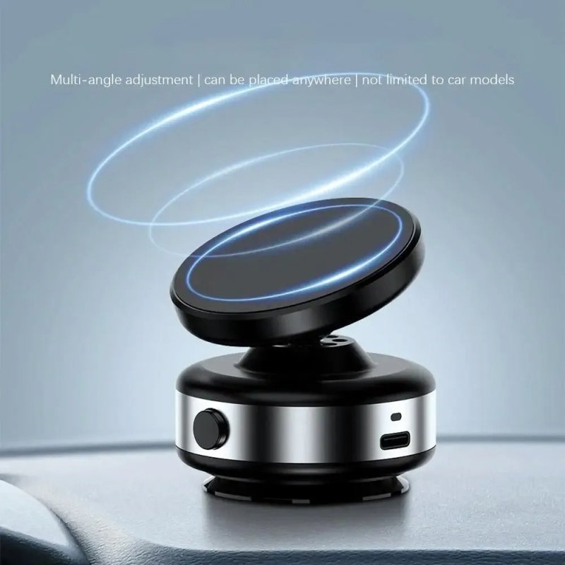 Magnetic Suction Cup Mobile Holder – Vacuum System Secure, Adjustable, and Universal - Image 7