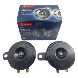 Genuine 12W Denso Compact Horn – Full Power Tone Ultimate Loud, Durable, and High-Performance Car and Bike Horn