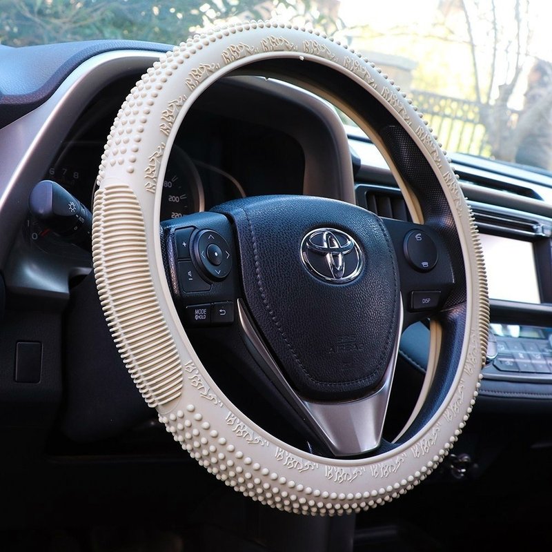 Universal Car Steering Wheel Cover (Silicone) - Image 2